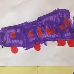 Train Art @ Giraffe Childcare Harcourt